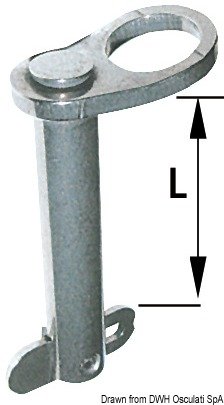 Spinotto inox 50 mm Ø 6 mm B - 37.267.50